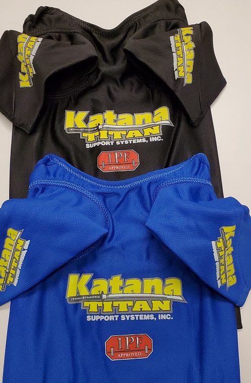 Titan Katana Bench Shirt IPF Approved Stamp